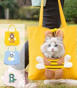 Pet Canvas Travel Bag