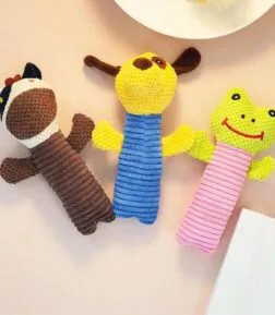 Interactive Plush Dog Toys