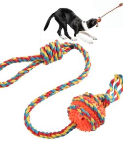 Durable Dog Tug and Chew Toy for Aggressive Chewers