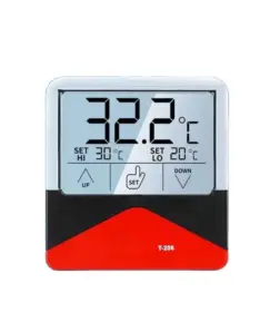 External LCD Digital Touch Screen Fish Tank Thermometer