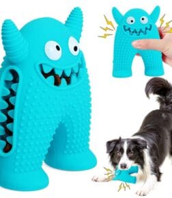 Durable Squeaky Dog Toy for Aggressive Chewers