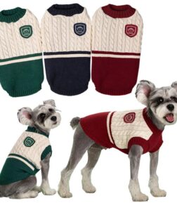 College Style Pet Sweater