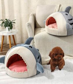 Cozy Shark Pet Nest