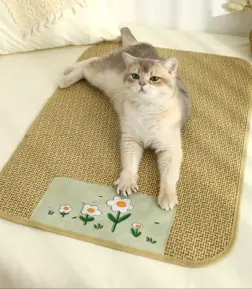 Rattan Woven Pet Bed Mat