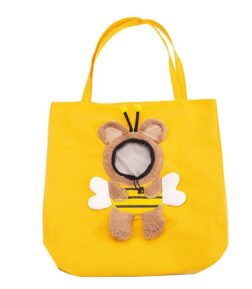 Cute Canvas Pet Carrier Bag for Small Dogs & Cats