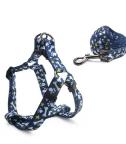 Adjustable No Pull Dog Harness and Leash Set
