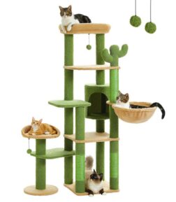 150 CM Large Cactus Cat Tree Tower