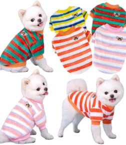 Rainbow Fleece Pet Vest