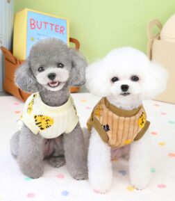 Cozy Winter Fleece Dog Vest for Small Dogs & Cats