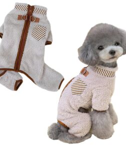 Warm Fleece Dog Jumpsuit