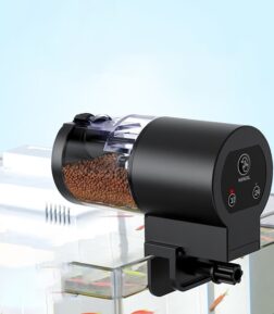 Automatic Aquarium Fish Feeder with Intelligent Timing and 3.4oz Large Capacity