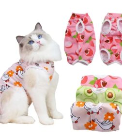 Breathable Elastic Cat Weaning Vest