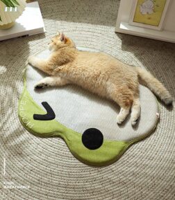 Frog-Shaped Cat and Dog Cooling Mat