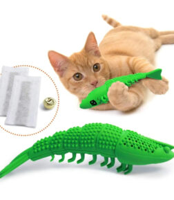 Interactive Cat Toothbrush Toy