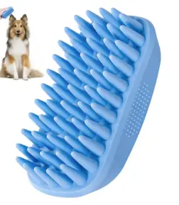 Soft Silicone Pet Bath & Grooming Brush