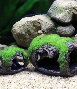 Artificial Aquarium Cask Shelter