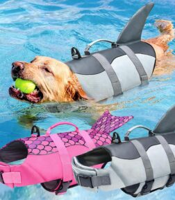 Shark Design Dog Life Jacket