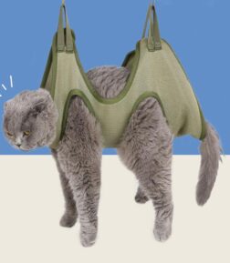 Cat Grooming Hammock - Nail Trimming and Bathing Restraint Bag