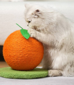 Durable Cat Scratching Post with Sisal Ball