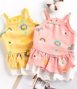 Charming Summer Pet Dress for Small Dogs & Cats