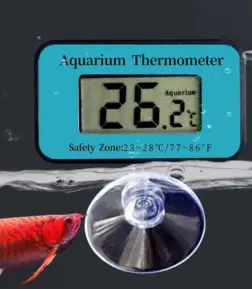 Aquarium Waterproof Digital LCD Submersible Thermometer for Fish Tanks