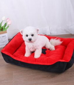 Cozy Plush Dog Bed