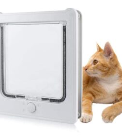 4-Way Locking Cat Flap Door