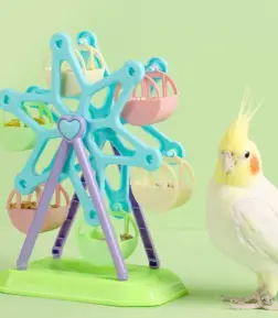 Colorful Parrot Foraging Toy