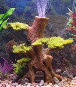 Realistic Tree Trunk Aquarium Ornament