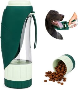 Portable Dog Water Bottle Food Container