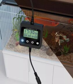 Aquarium LED Light Timer and Dimmer with Infinite Brightness Adjustment